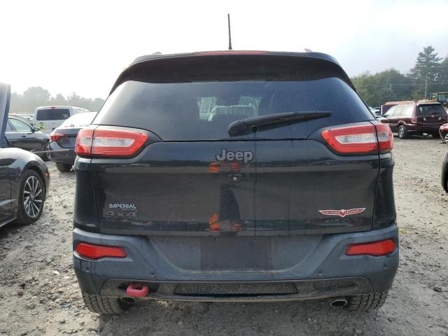 1C4PJMBS5EW156539 - 2014 JEEP CHEROKEE TRAILHAWK BLACK photo 6