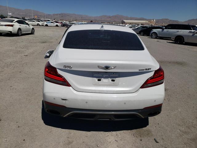 KMTG74LE3KU034830 - 2019 GENESIS G70 ELITE WHITE photo 6