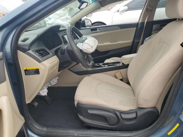 5NPE24AF3GH370897 - 2016 HYUNDAI SONATA SE TURQUOISE photo 7