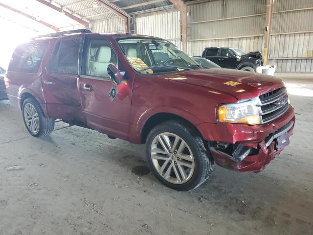 1FMJK1KT4HEA00718 - 2017 FORD EXPEDITION EL LIMITED RED photo 4