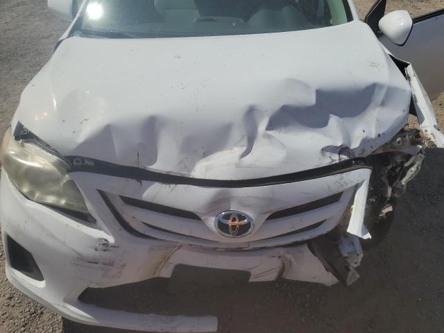 2T1BU4EE6BC689396 - 2011 TOYOTA COROLLA BASE WHITE photo 11
