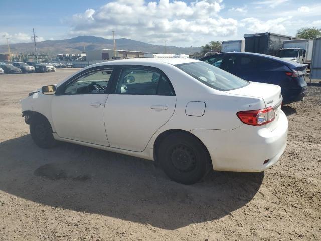 2T1BU4EE6BC689396 - 2011 TOYOTA COROLLA BASE WHITE photo 2