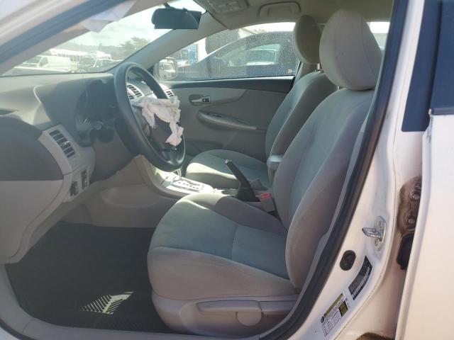 2T1BU4EE6BC689396 - 2011 TOYOTA COROLLA BASE WHITE photo 7