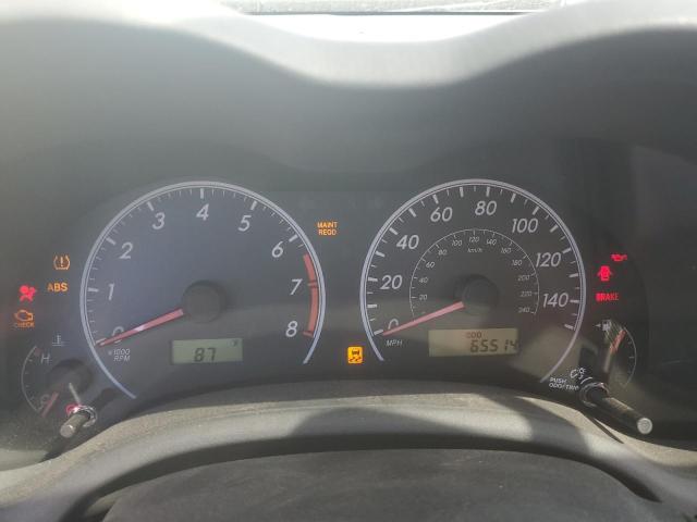 2T1BU4EE6BC689396 - 2011 TOYOTA COROLLA BASE WHITE photo 9