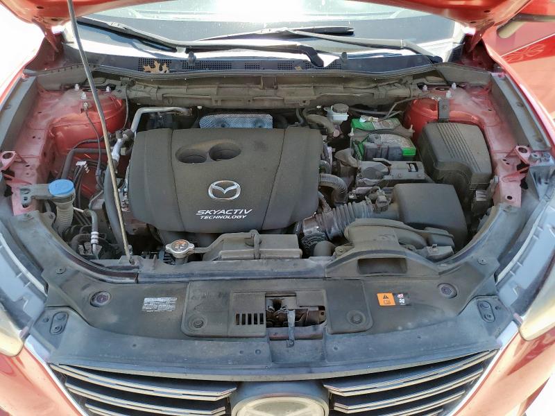JM3KE2DY5G0772372 - 2016 MAZDA CX-5 GT RED photo 12