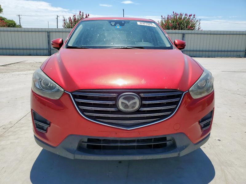JM3KE2DY5G0772372 - 2016 MAZDA CX-5 GT RED photo 5