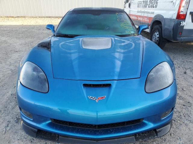 1G1YN2DTXB5800744 - 2011 CHEVROLET CORVETTE ZR-1 BLUE photo 5