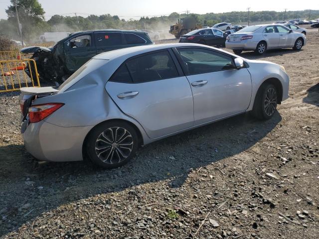 2T1BURHE6EC113546 - 2014 TOYOTA COROLLA L Արծաթագույն լուսանկար 3
