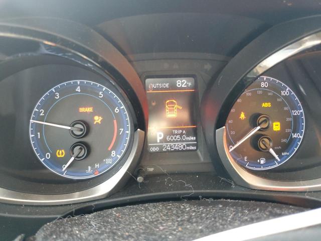 2T1BURHE6EC113546 - 2014 TOYOTA COROLLA L Արծաթագույն լուսանկար 9