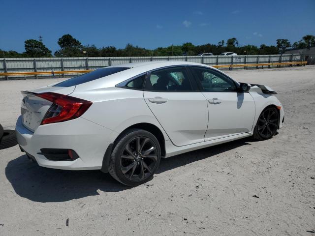19XFC2F8XLE025834 - 2020 HONDA CIVIC SPORT WHITE photo 3