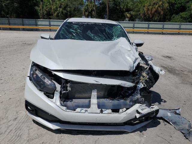 19XFC2F8XLE025834 - 2020 HONDA CIVIC SPORT WHITE photo 5