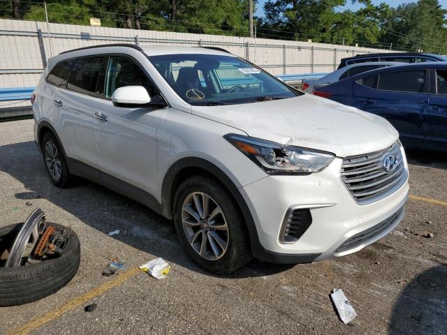 KM8SM4HF9HU182116 - 2017 HYUNDAI SANTA FE SE WHITE photo 4