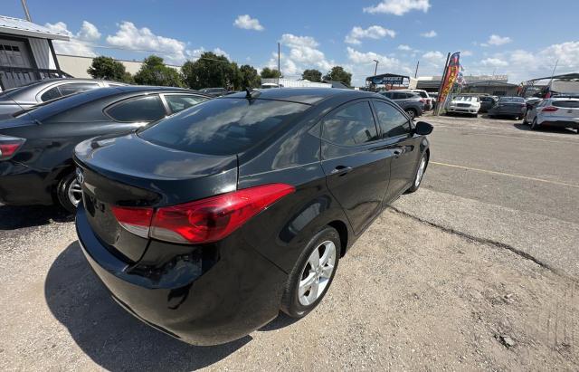 5NPDH4AE6DH448506 - 2013 HYUNDAI ELANTRA GLS BLACK photo 4