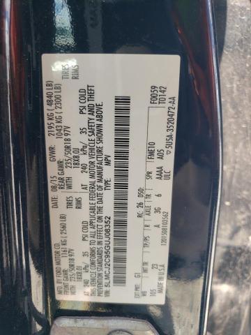 5LMCJ2C95GUJ08352 - 2016 LINCOLN MKC SELECT შავი ფოტო 13