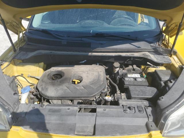 KNDJP3A59E7012447 - 2014 KIA SOUL + YELLOW photo 11