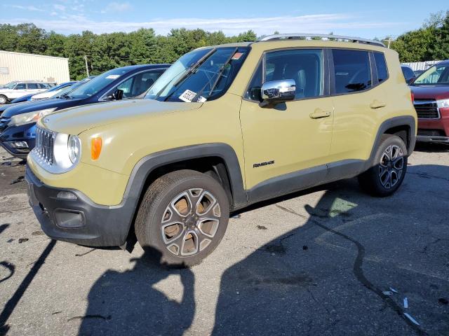 ZACCJBDT7FPC15209 - 2015 JEEP RENEGADE LIMITED GREEN photo 1