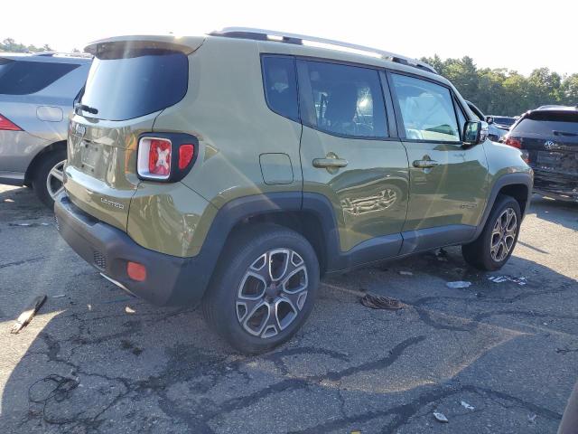 ZACCJBDT7FPC15209 - 2015 JEEP RENEGADE LIMITED GREEN photo 3