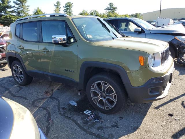 ZACCJBDT7FPC15209 - 2015 JEEP RENEGADE LIMITED GREEN photo 4