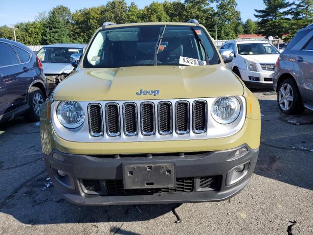 ZACCJBDT7FPC15209 - 2015 JEEP RENEGADE LIMITED GREEN photo 5