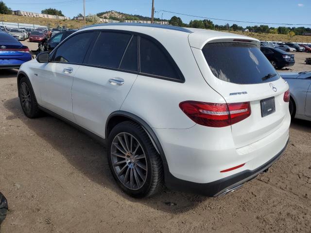 WDC0G6EB2KF585134 - 2019 MERCEDES-BENZ GLC 43 4MATIC AMG WHITE photo 2