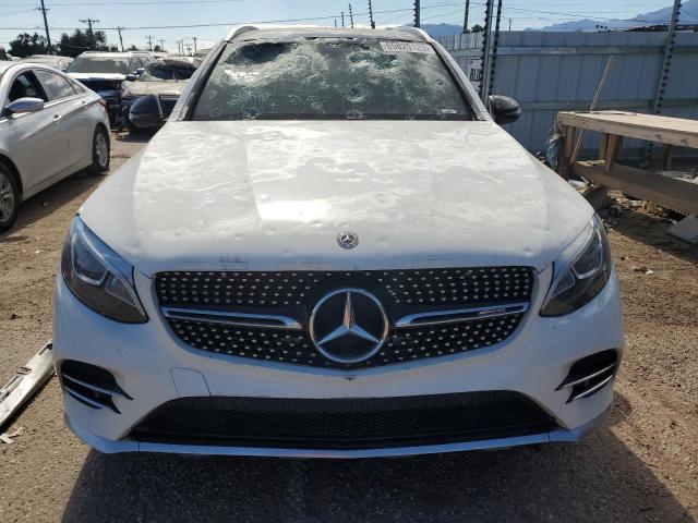 WDC0G6EB2KF585134 - 2019 MERCEDES-BENZ GLC 43 4MATIC AMG WHITE photo 5