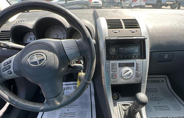 JTKDE167780223167 - 2008 TOYOTA SCION TC BLACK photo 9