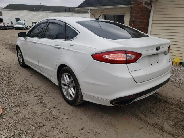 3FA6P0H96DR214169 - 2013 FORD FUSION SE WHITE photo 3