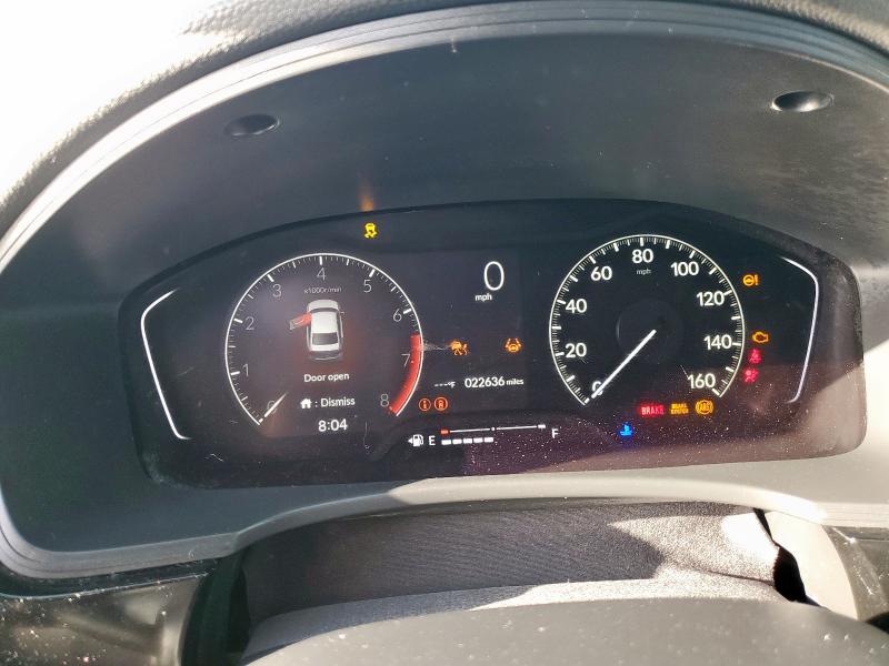 2HGFE1F71RH309556 - 2024 HONDA CIVIC EX BLACK photo 9