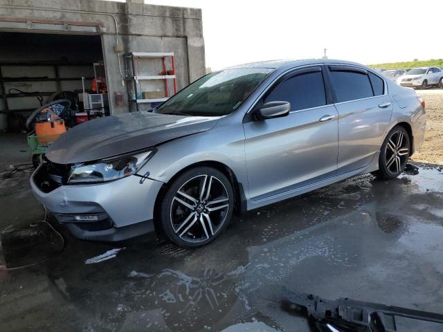 1HGCR2F55GA066471 - 2016 HONDA ACCORD SPORT SILVER photo 1