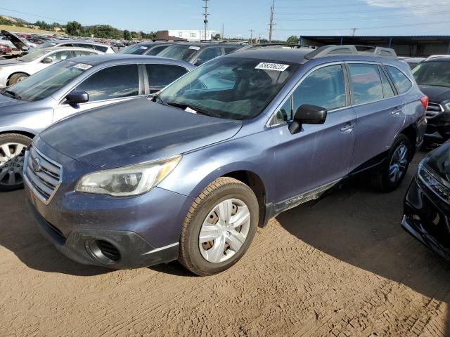 4S4BSBAC8F3237619 - 2015 SUBARU OUTBACK 2.5I BLUE photo 1