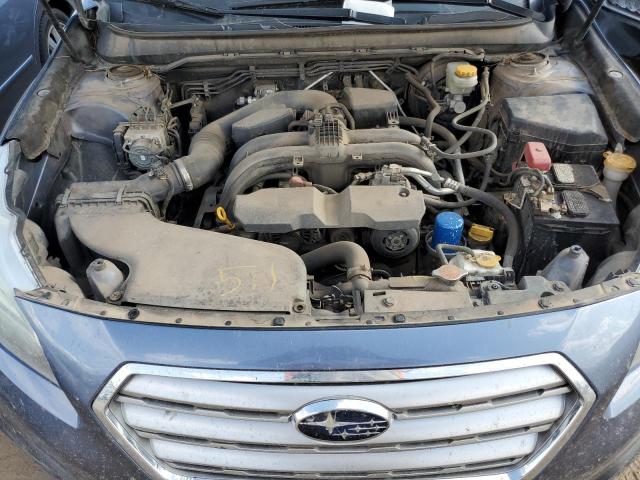 4S4BSBAC8F3237619 - 2015 SUBARU OUTBACK 2.5I BLUE photo 11