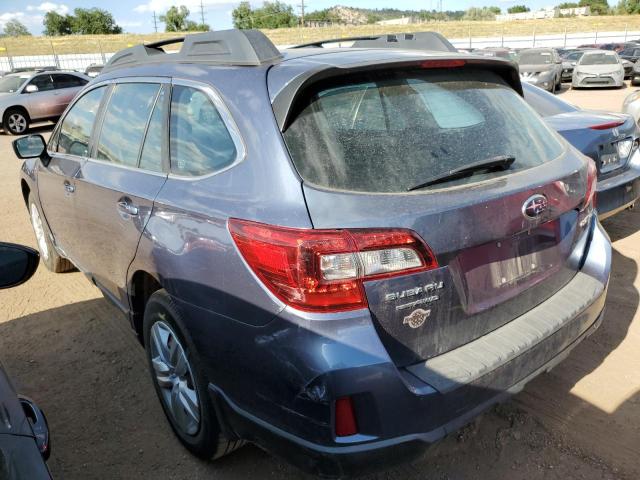 4S4BSBAC8F3237619 - 2015 SUBARU OUTBACK 2.5I BLUE photo 2