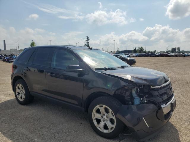 2FMDK4JC6DBC28760 - 2013 FORD EDGE SEL 棕色 照片 4