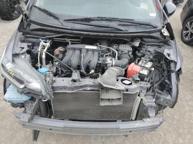 3HGGK5H59FM755483 - 2015 HONDA FIT LX GRAY photo 11