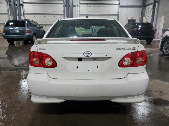 1NXBR30E68Z005800 - 2008 TOYOTA COROLLA CE WHITE photo 6