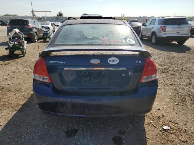 KNAFE221395636387 - 2009 KIA SPECTRA EX BLUE photo 6