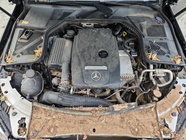 WDDWF4KB3GR144104 - 2016 MERCEDES-BENZ C 300 4MATIC BLACK photo 11