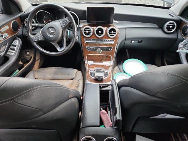 WDDWF4KB3GR144104 - 2016 MERCEDES-BENZ C 300 4MATIC BLACK photo 8