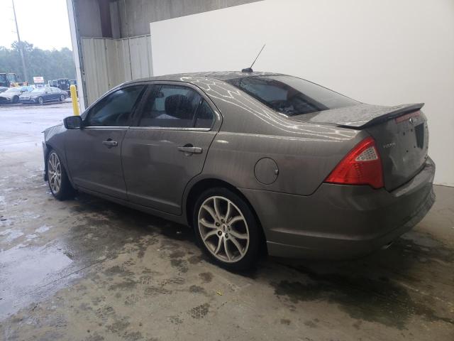 3FAHP0HG9BR217524 - 2011 FORD FUSION SE GRAY photo 2