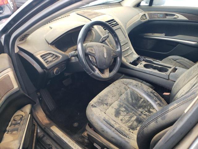 3LN6L2J97GR614995 - 2016 LINCOLN MKZ GRAY photo 9