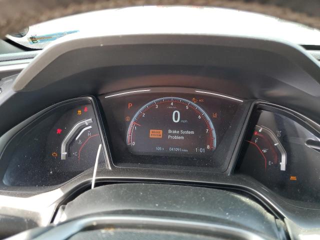 SHHFK7H92KU216371 - 2019 HONDA CIVIC SPORT TOURING GRAY photo 9