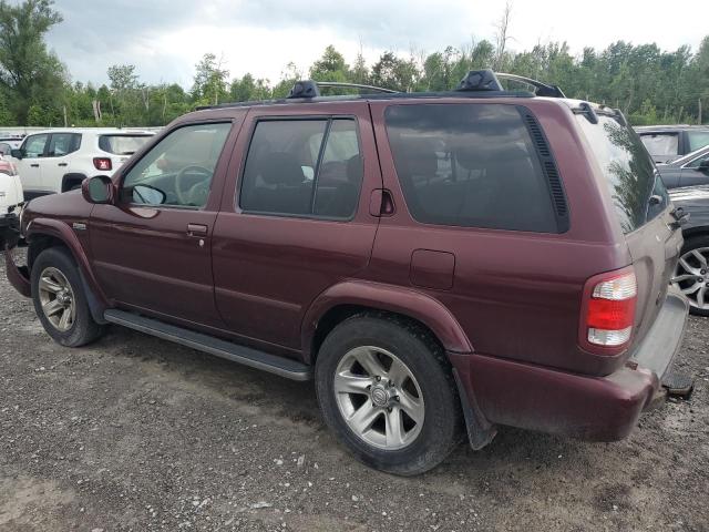 JN8DR09Y44W918017 - 2004 NISSAN PATHFINDER LE 勃艮第红 照片 2
