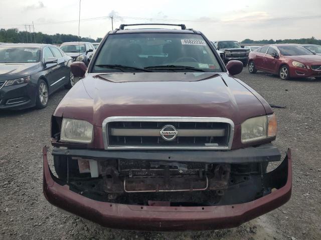 JN8DR09Y44W918017 - 2004 NISSAN PATHFINDER LE 勃艮第红 照片 5