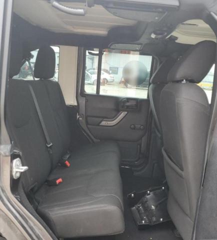 1C4BJWDG5GL202132 - 2016 JEEP WRANGLER U SPORT Մոխրագույն լուսանկար 10