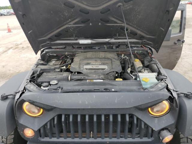 1C4BJWDG5GL202132 - 2016 JEEP WRANGLER U SPORT Մոխրագույն լուսանկար 11
