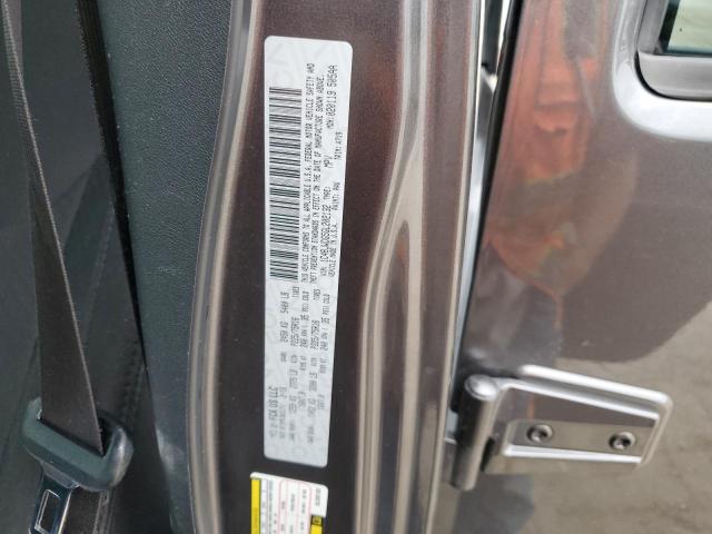 1C4BJWDG5GL202132 - 2016 JEEP WRANGLER U SPORT Մոխրագույն լուսանկար 12