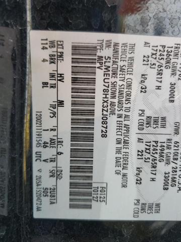 5LMEU78HX3ZJ08728 - 2003 LINCOLN AVIATOR BLACK photo 13