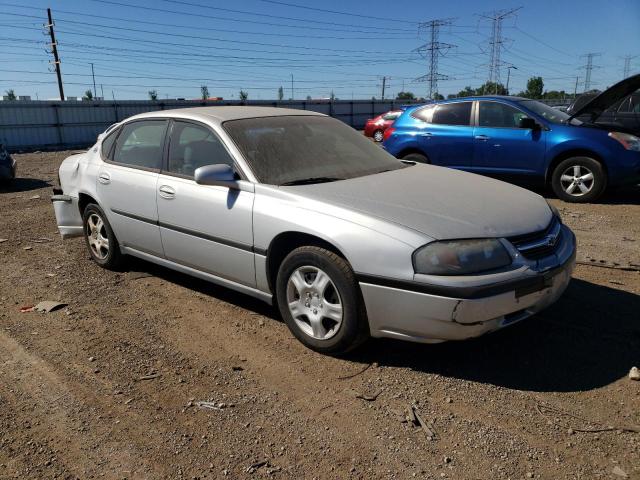 2G1WF52E639451838 - 2003 CHEVROLET IMPALA SILVER photo 4