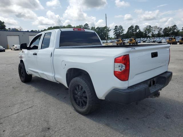 5TFRM5F12GX101034 - 2016 TOYOTA TUNDRA DOUBLE CAB SR/SR5 WHITE photo 2