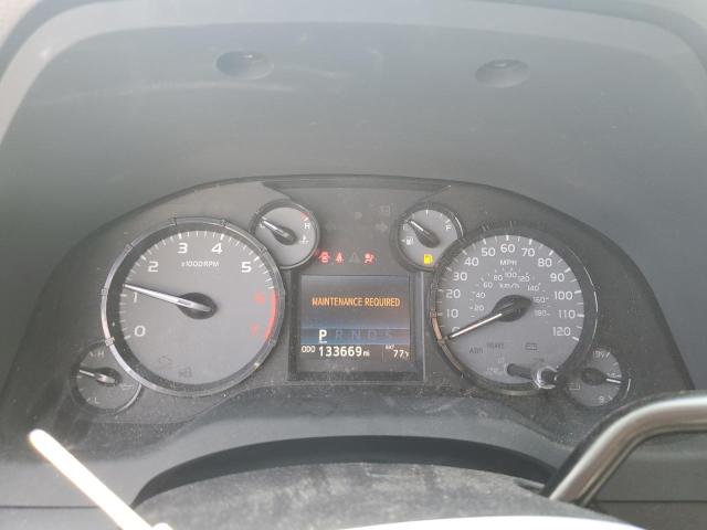 5TFRM5F12GX101034 - 2016 TOYOTA TUNDRA DOUBLE CAB SR/SR5 WHITE photo 9